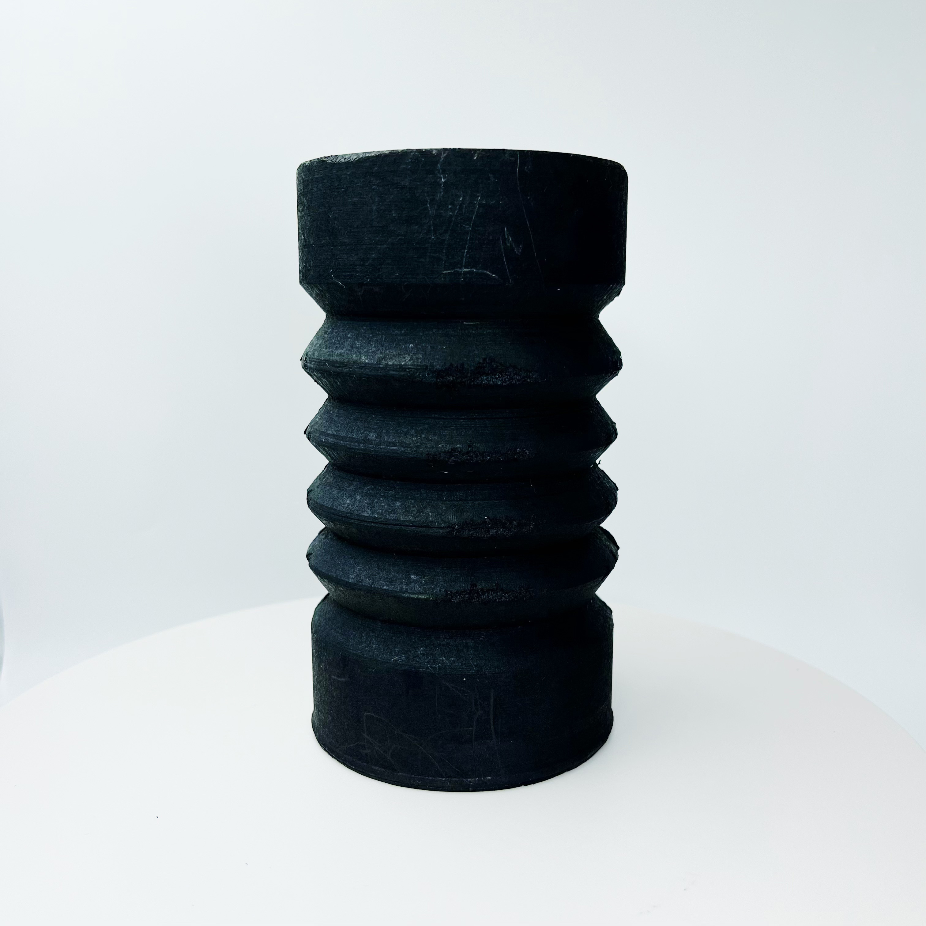 Rubber spring vibrating screen