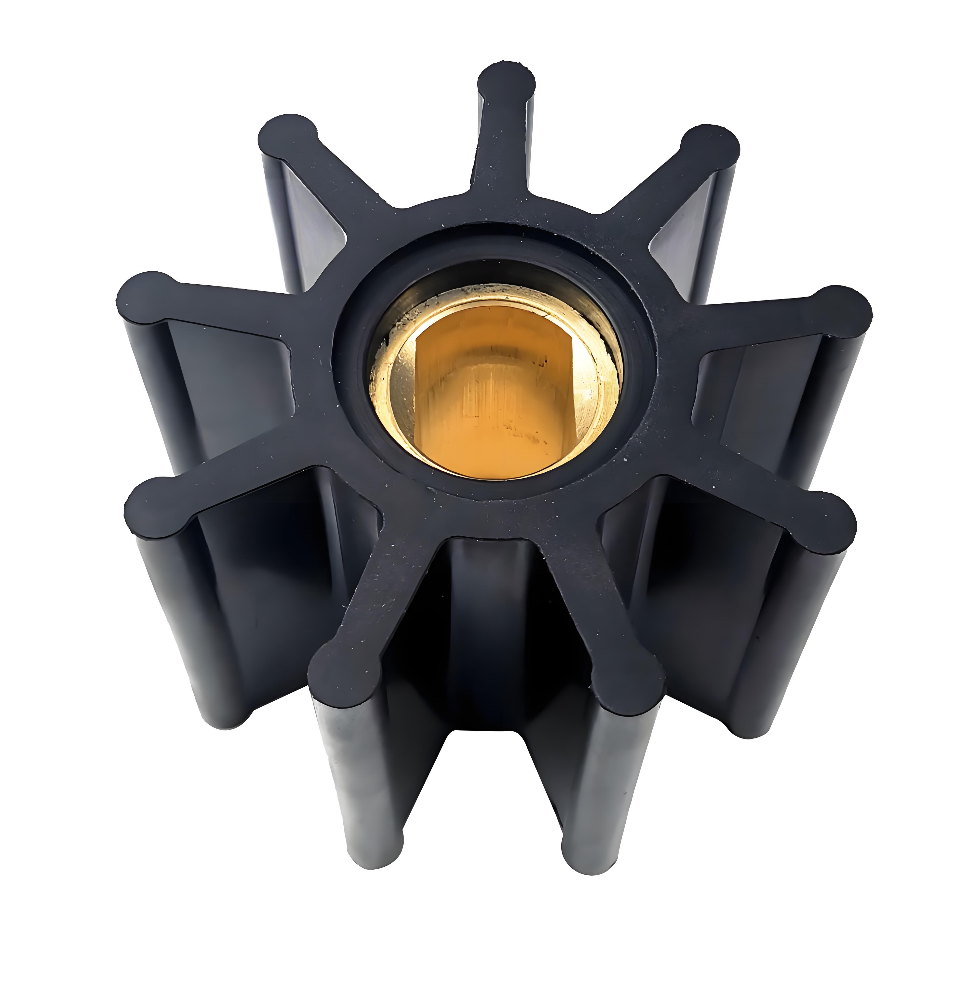 Self-priming pump impeller