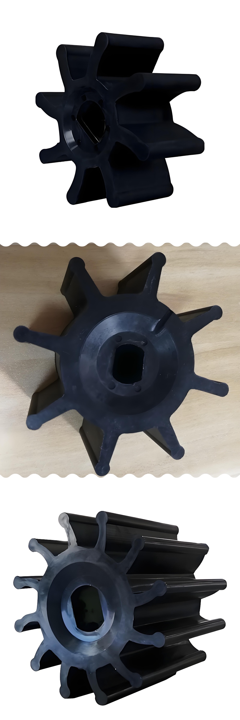 Magnetic drive impeller
