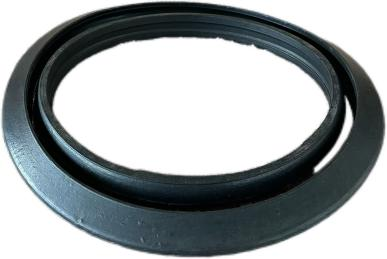 Oxygen acetylene cylinder shock-absorbing ring