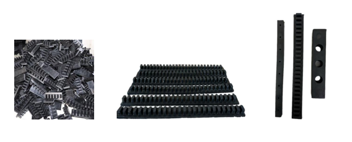 Rubber-coated glass rack teeth supplier