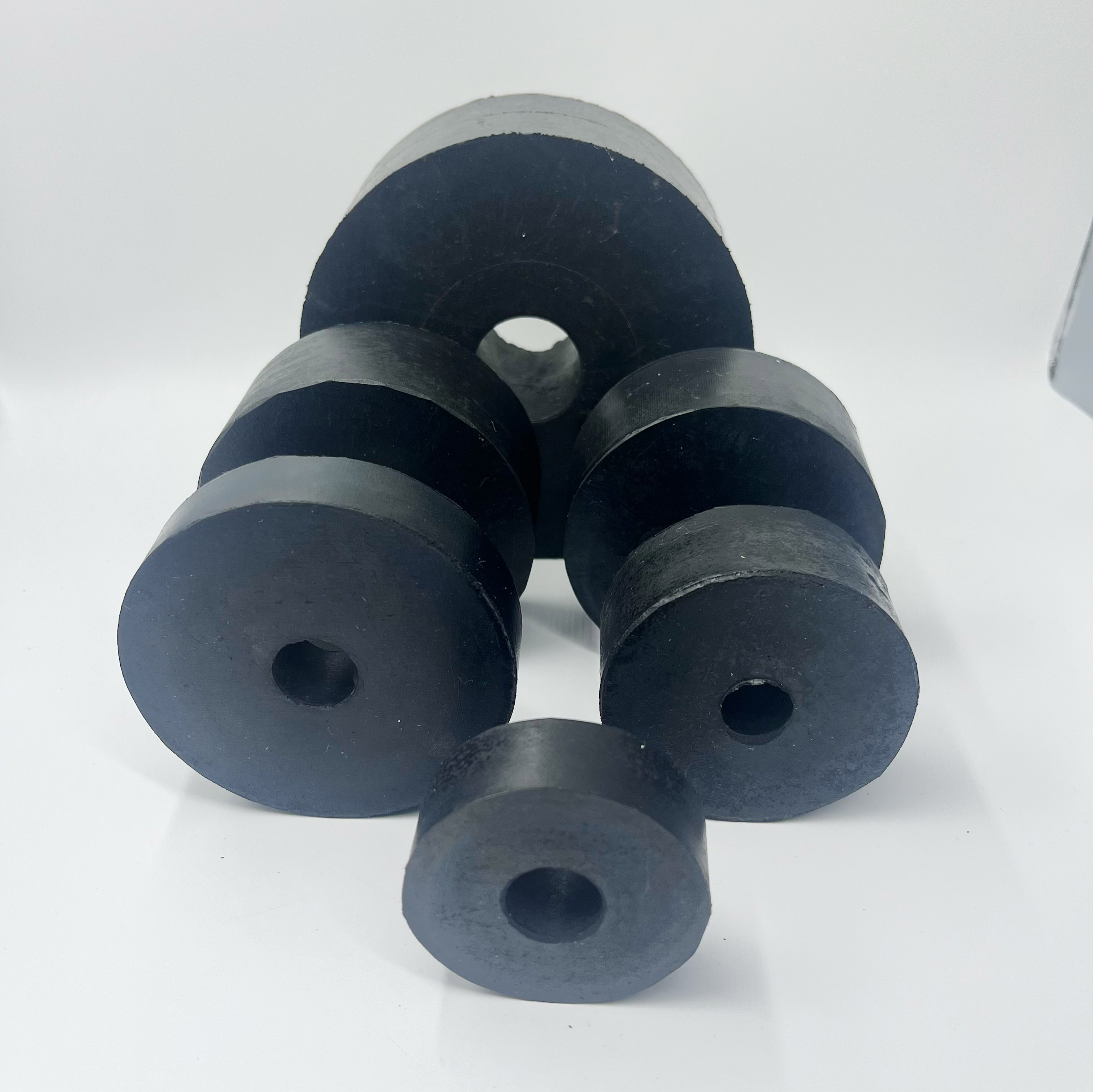 circular bridge bearing pad