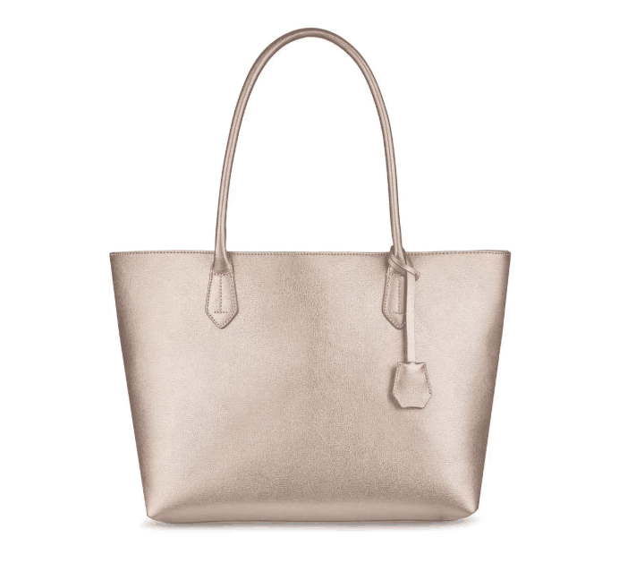 Metallic shopper|melody leather®