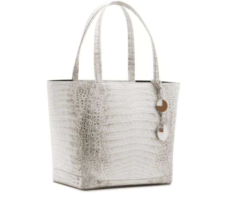 Tote Bag in Beige|Melody Leather