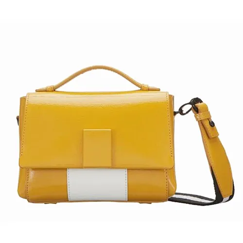 women's fashion leather handbag title=