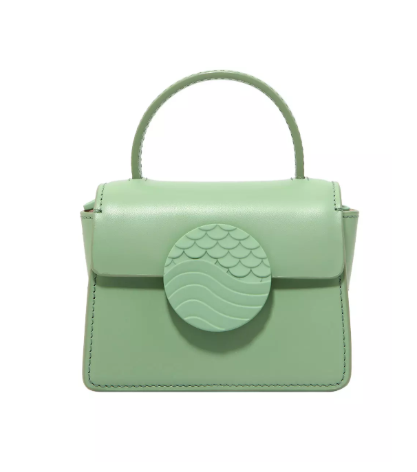 green purse|melody leather
