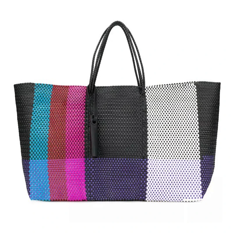 Colorful Weaving shopper bag ME19156