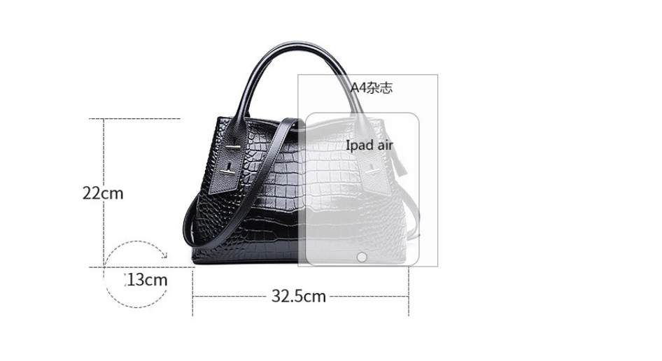 Size and Dimension of Women Fashion handbags|Melody Leather