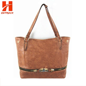 online shopping Modern Ladies Handbags Custom Logo PU leather Tote Bags for women
