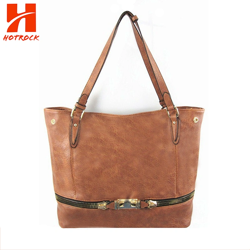online shopping Modern Ladies Handbags Custom Logo PU leather Tote Bags for women