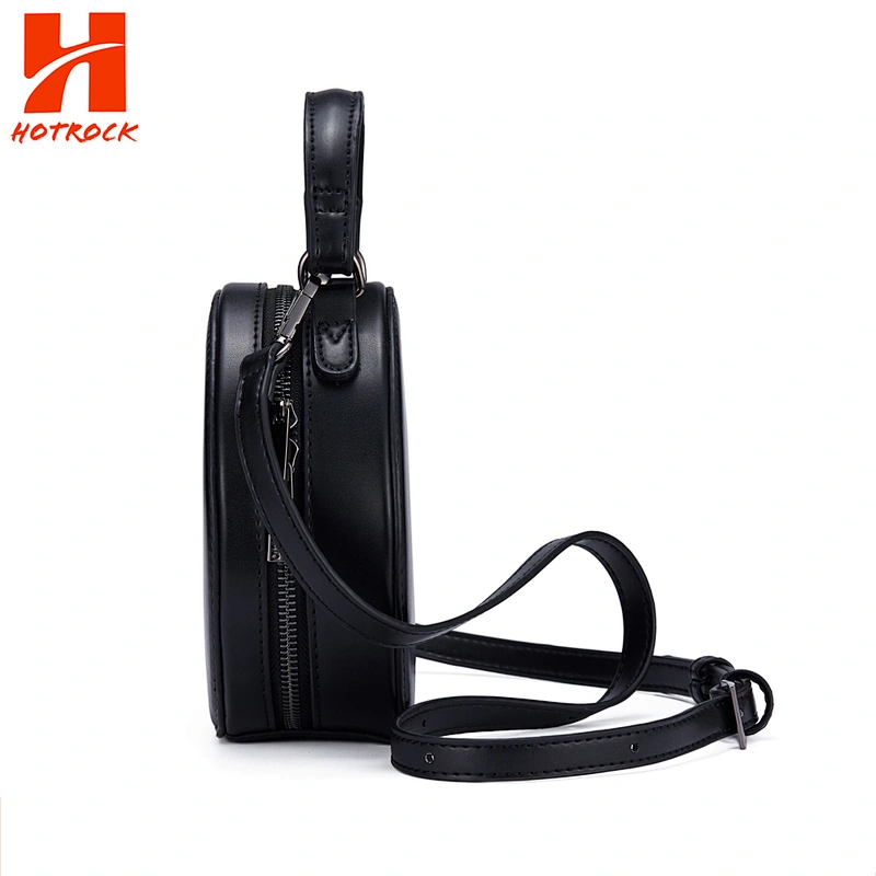 Top Handle Crossbody Wholesale Ladies Round Pu Leather Shoulder Bags