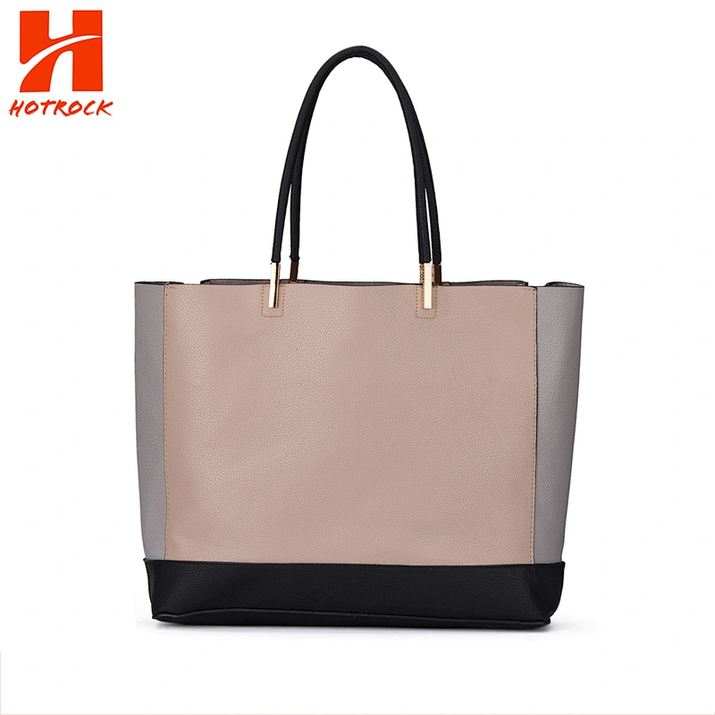 China suppliers Pu Leather Handbags Women Casual Large Capacity