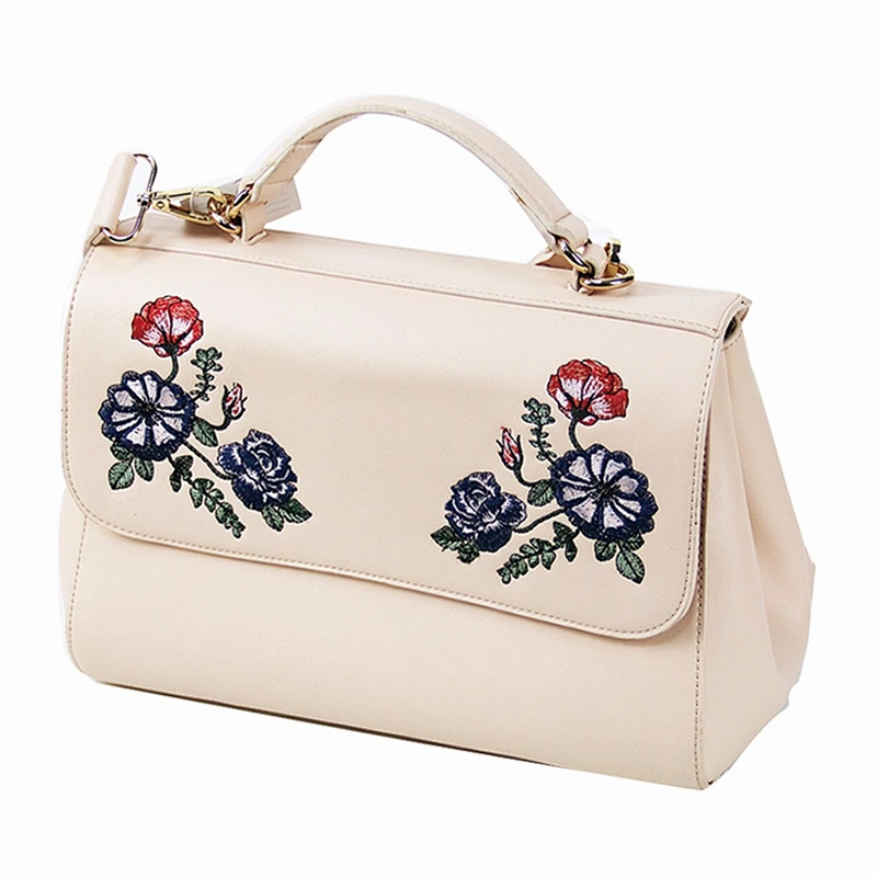 Hotrock Embroidery Series Bags Ladies PU Leather Bags