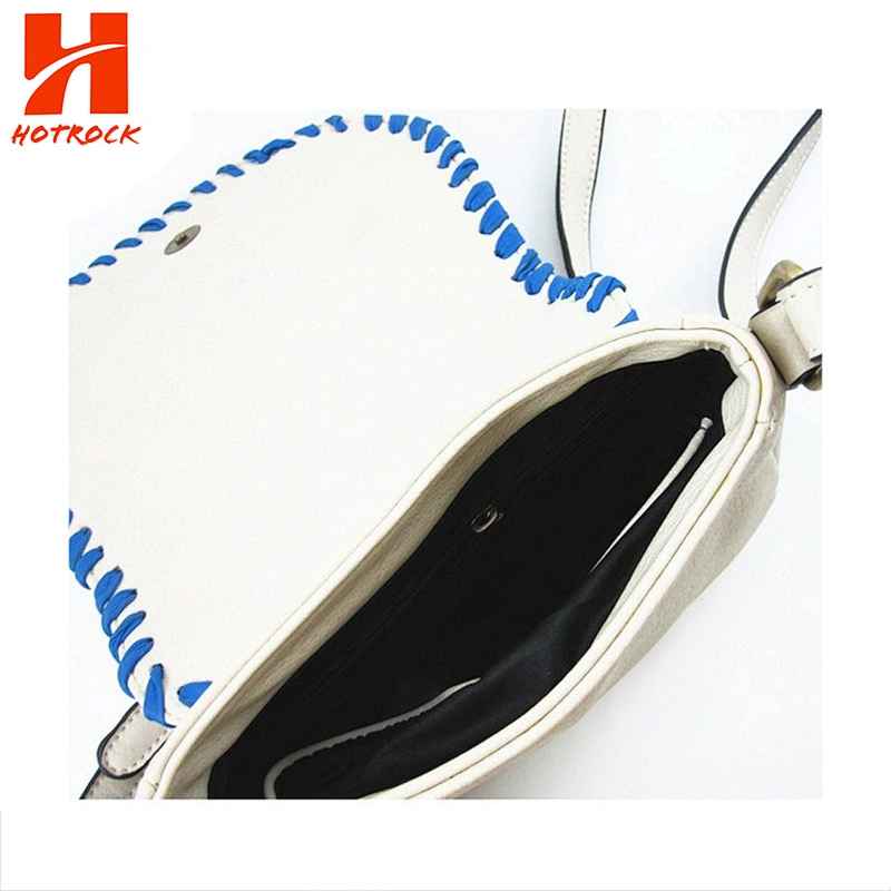 Normal popular Embroidered Square Shoulder Bags PU leather crossbody bags