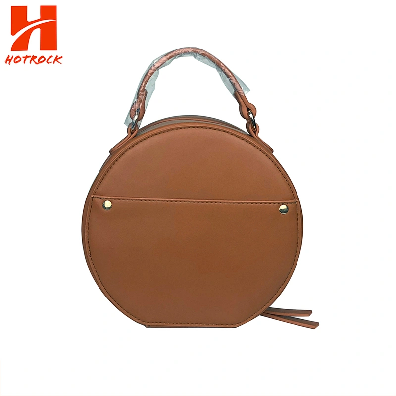 China Supplier wholesale Pu Crossbody Bags Fashion Color Round Bags