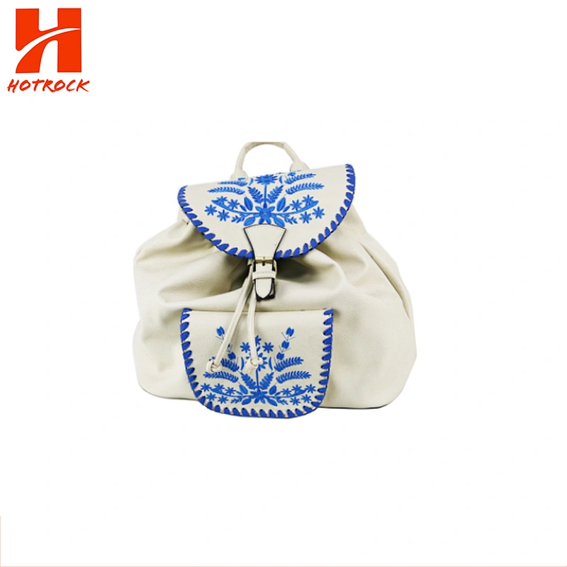 Chinese embroidery women PU leather bags