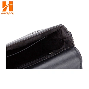 OEM Fashion Black PU Leather Shoulder Crossbody Bags for women Gift