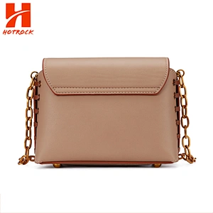 Women Faux Leather Handbags Chain Strap Crossbody Bags