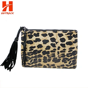 Sexy Leopard style women series Animal Prints PU leather bags Set