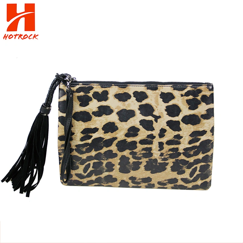 Sexy Leopard style women series Animal Prints PU leather bags Set
