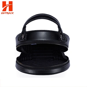 Top Handle Crossbody Wholesale Ladies Round Pu Leather Shoulder Bags