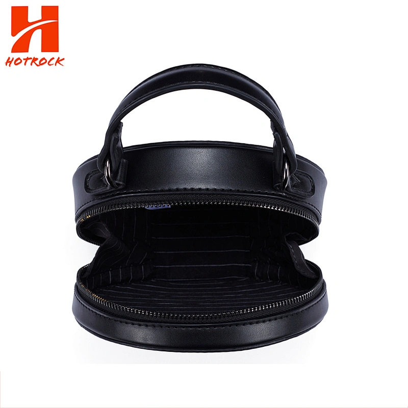Top Handle Crossbody Wholesale Ladies Round Pu Leather Shoulder Bags