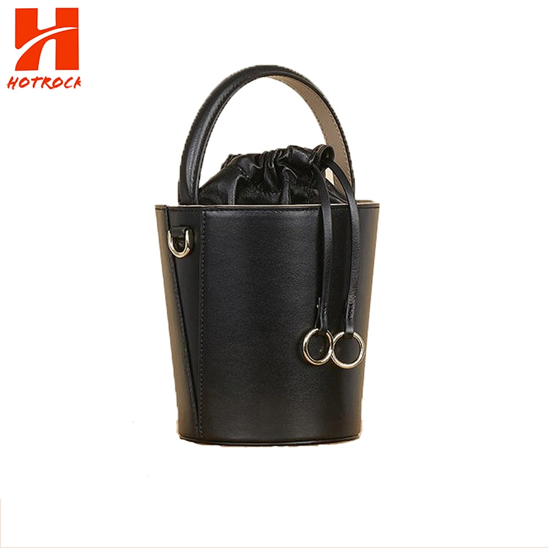 New CROC Mini Bucket Crossbody Bags Pu Leather for Women