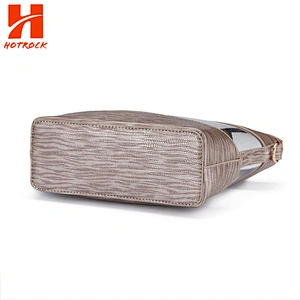 Clear PVC and Pu Leather Single Shoulder bags Popular Women Beach Bags from China Factory