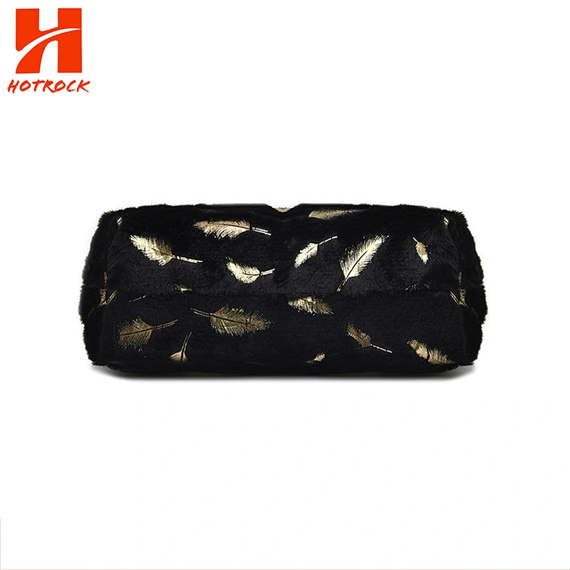 NEW ARRIVAL FASHION HOLLOW OUT FEATHERS  TOTE BAG FOR WOMEN