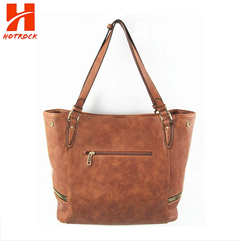 online shopping Modern Ladies Handbags Custom Logo PU leather Tote Bags for women