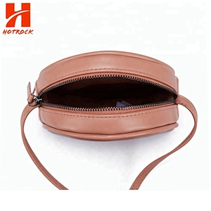 Online Mini Travel UK Style Shopping Soft PU Leather Women Round Shoulder Bags