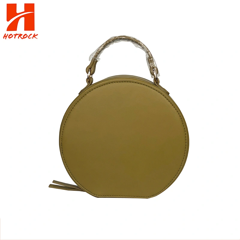 China Supplier wholesale Pu Crossbody Bags Fashion Color Round Bags