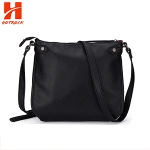 China Hotrock Pu Leather Simple Shoulder Bags for Ladies Wholesale