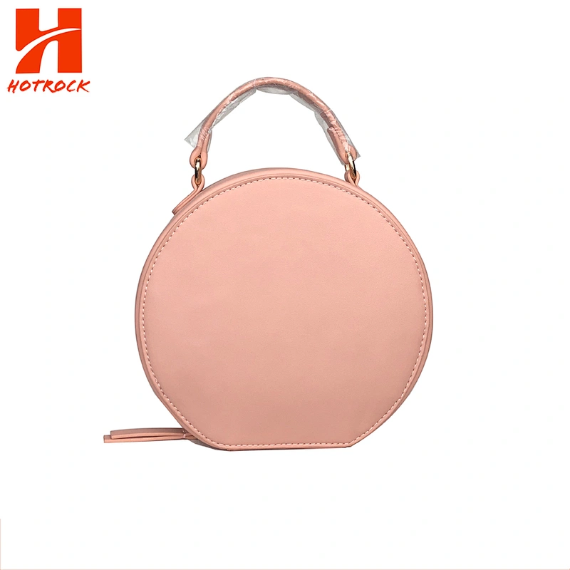China Supplier wholesale Pu Crossbody Bags Fashion Color Round Bags