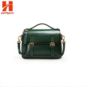Hotrock fashion classical branded leather women messenger designer bags
