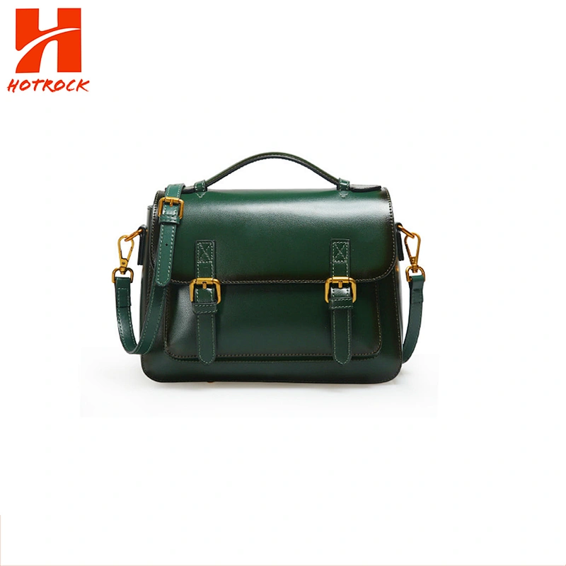 Hotrock fashion classical branded leather women messenger designer bags