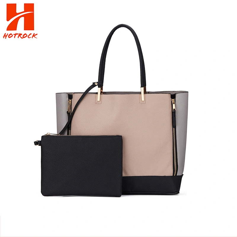 China suppliers Pu Leather Handbags Women Casual Large Capacity