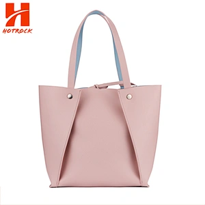 Fahion Women PU bags Candy Color Synthetic Leather Tote bags
