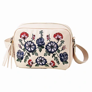Hotrock Embroidery Series Bags Ladies PU Leather Bags