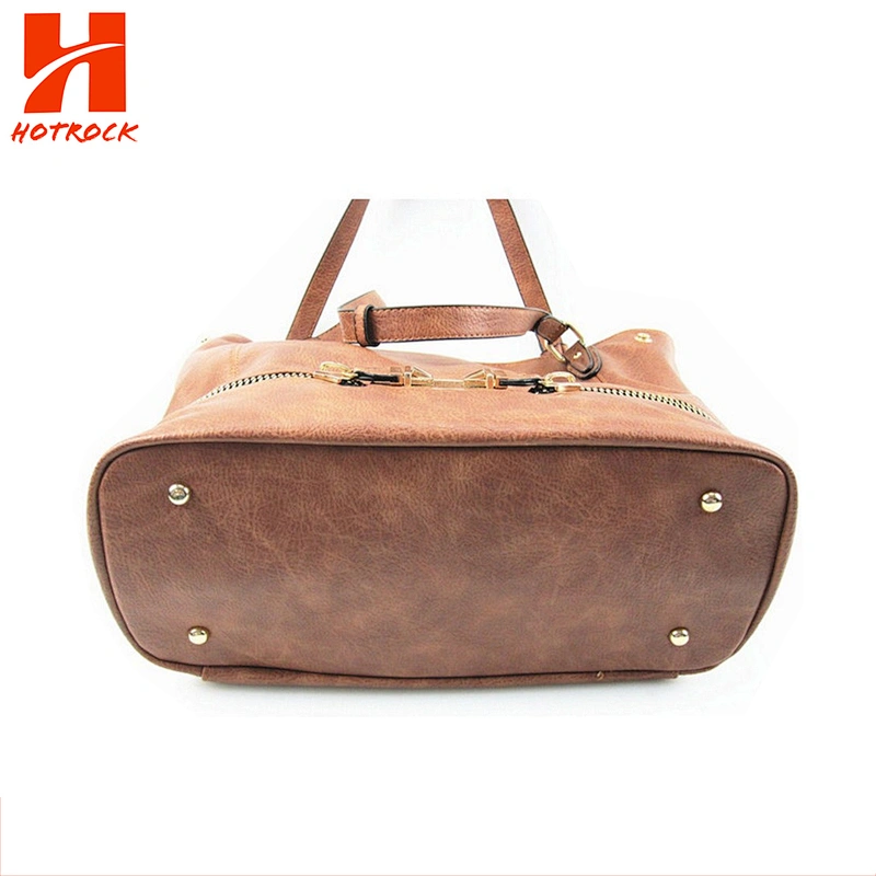 online shopping Modern Ladies Handbags Custom Logo PU leather Tote Bags for women