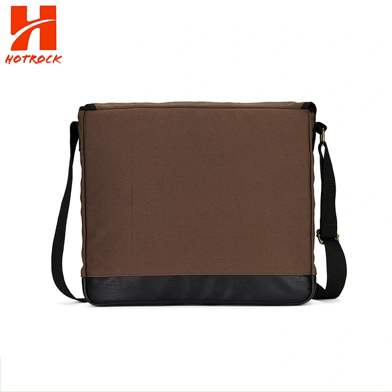Custom long shoulder strap messager bag men canvas sling bags