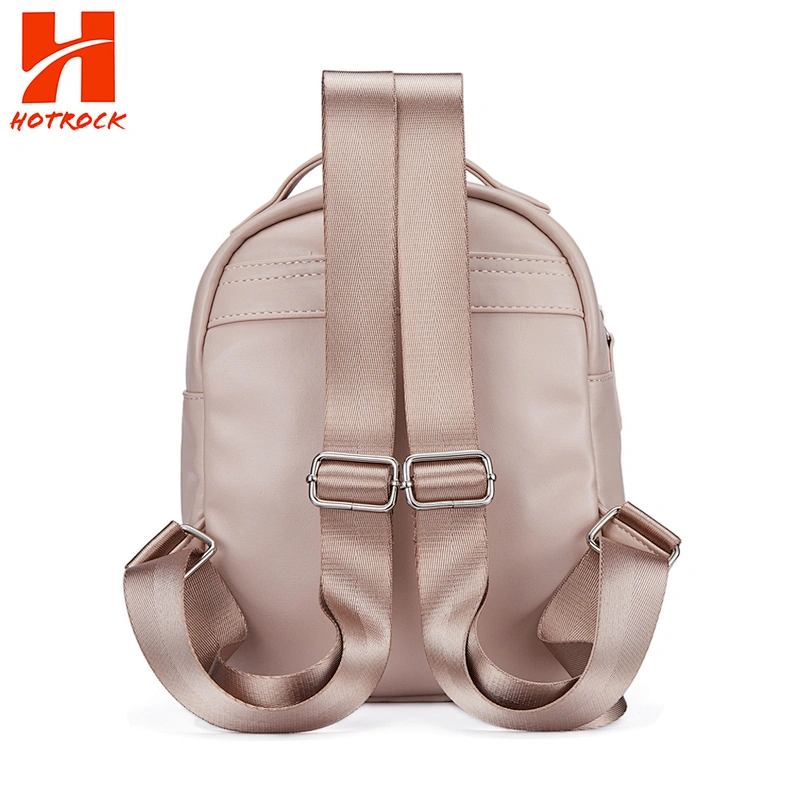 Custom Fashion Stylish Pu Leather Mini Casual Backpacks For Women