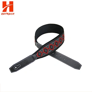 Custom Branding Pure Color Cotton Guitar Strap