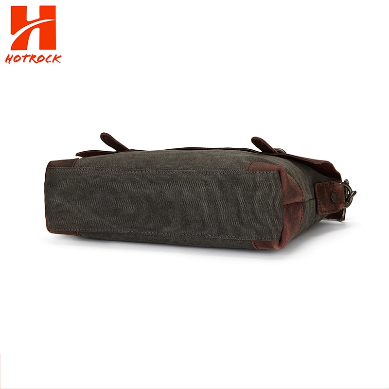 Customized Vintage Canvas Shoulder Bags Messenger Satchel Bags for men