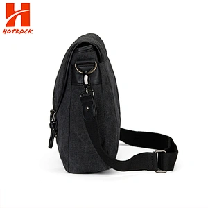 Men's Canvas Messenger Bags shoulder Casual Travel canvas Briefcase for Men
