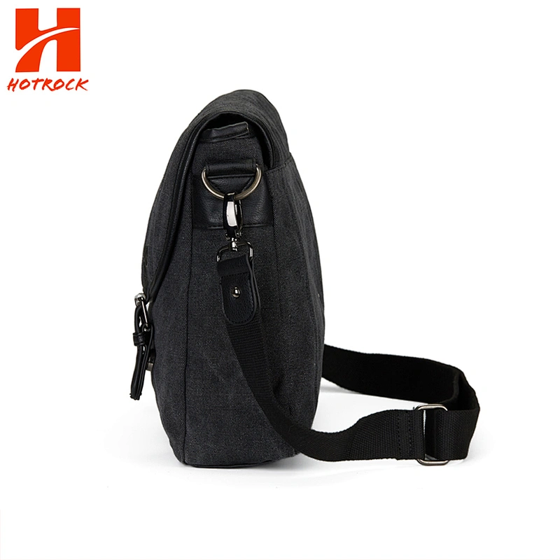 Men's Canvas Messenger Bags shoulder Casual Travel canvas Briefcase for Men