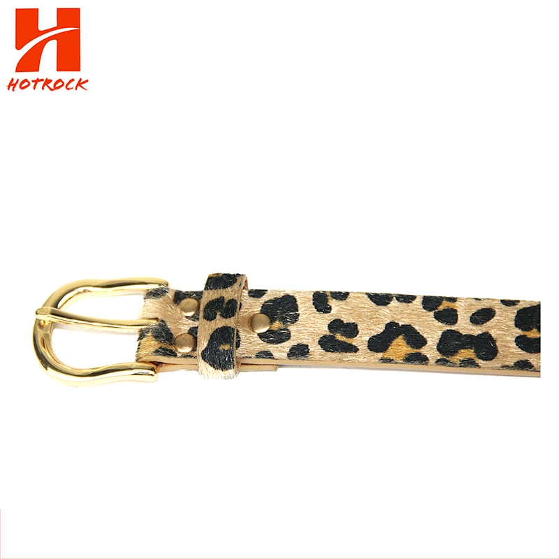 Wholesale women Belt leopard pattern PU leather belts