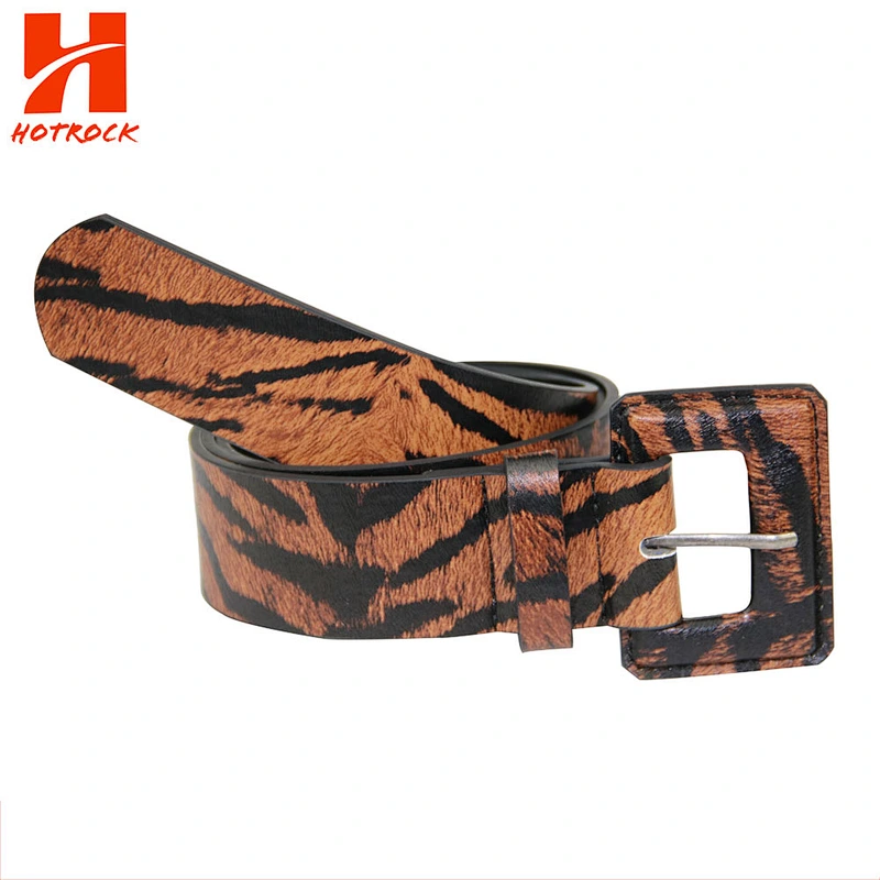 New Designer Belt Animal Printed  Fashion Women PU Belt