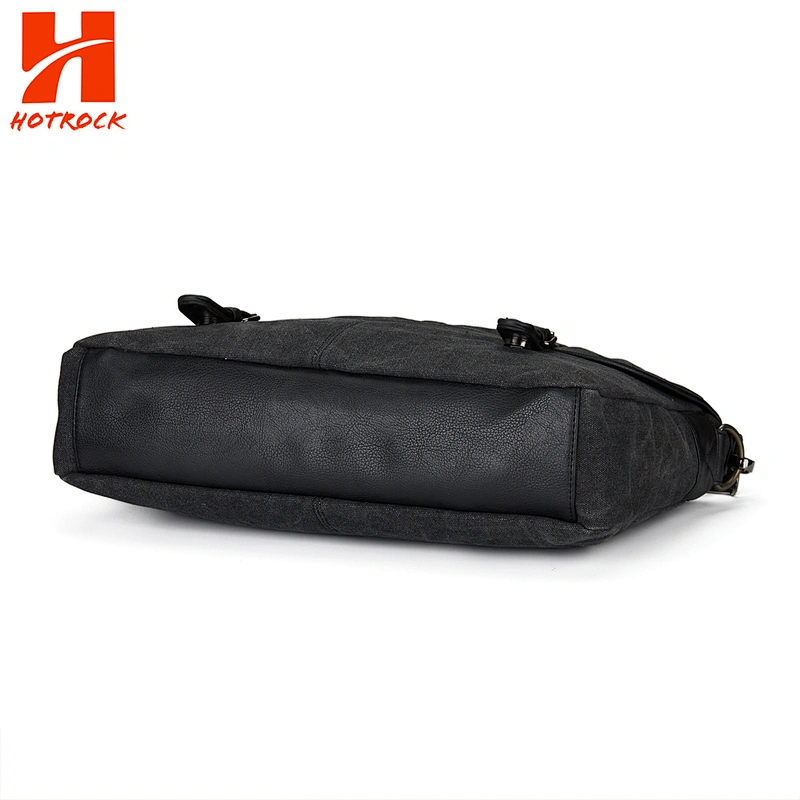 Men's Canvas Messenger Bags shoulder Casual Travel canvas Briefcase for Men