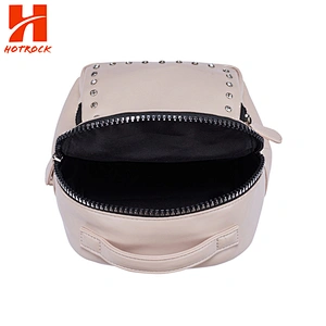 Custom Fashion Stylish Pu Leather Mini Casual Backpacks For Women